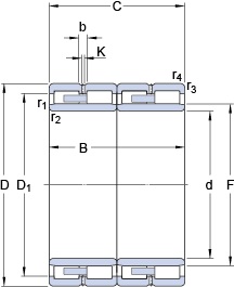Bearing 313555 B/VJ202