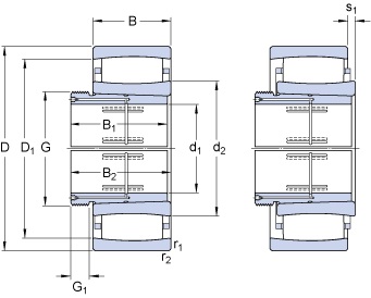 Bearing C 30/950 KMB + AOH 30/950