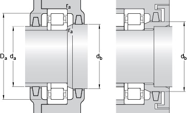 Bearing NUP 244 ECML