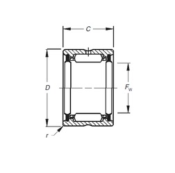 Bearing HJ-324120,2RS