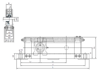 Bearing UCTL209+WL400