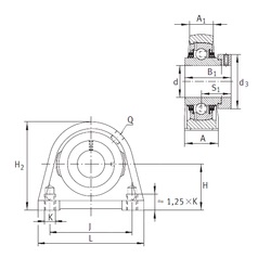 Bearing TSHE45