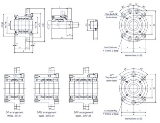 Bearing WBK30DF-31