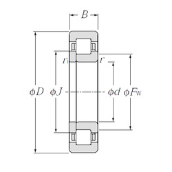 Bearing NUP324E