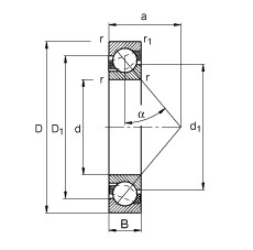Bearing 7320-B-JP