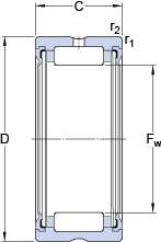 Bearing RNA 4910.2RS
