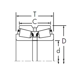 Bearing 81630/81963CD+X1S-81630