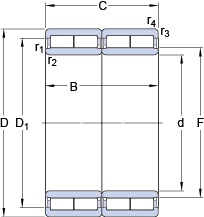 Bearing BC2B 322217/VJ202