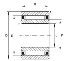 Bearing NAO50X68X20-IS1