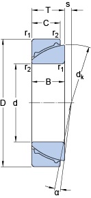 Bearing GAC 60 F