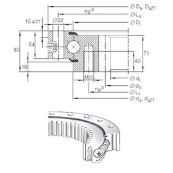 Bearing VSI 25 1055 N