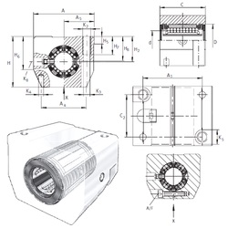 Bearing KGSNS50-PP-AS