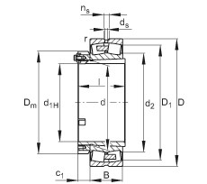 Bearing 23264-E1A-K-MB1