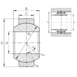 Bearing GE 12 FO
