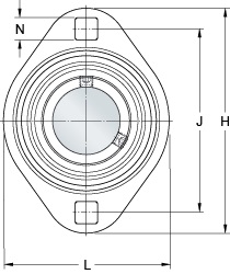 Bearing PFT 1.1/2 TF