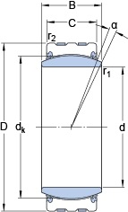 Bearing GEC 380 TXA-2RS