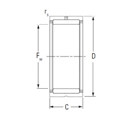 Bearing NKS25