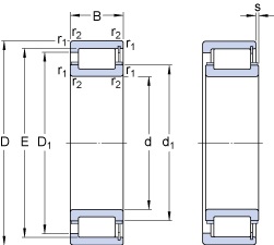 Bearing NCF 2338 ECJB/PEX