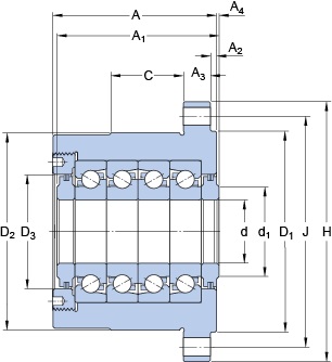 Bearing FBSA 212 A/QFC