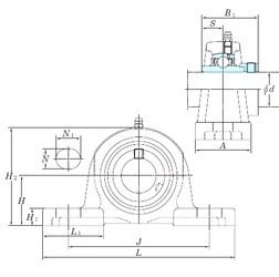 Bearing NAP212-36