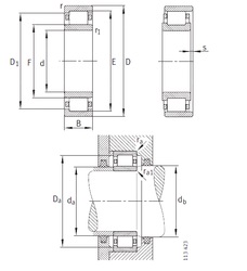 Bearing NU2244-EX-M1