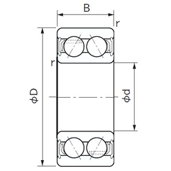 Bearing 5205A-2NS