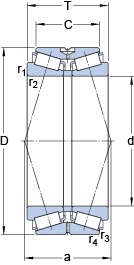 Bearing BT2B 332605 A/HA1
