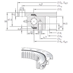 Bearing VLI 20 0844 N