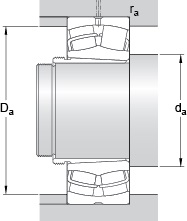 Bearing 23038 CCK/W33 + AH 3038 G