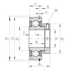 Bearing RAE20-NPP-NR