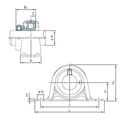 Bearing UCF214