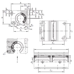 Bearing KTNOS 20 C-PP-AS