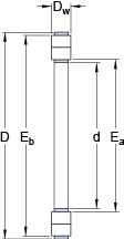 Bearing K 89422 M