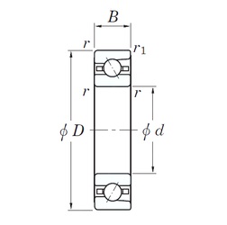 Bearing 3NC HAR911C FT