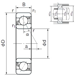 Bearing 7022C