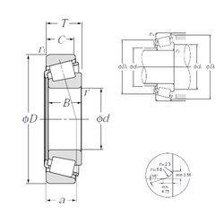 Bearing 4T-LM503349A/LM503310