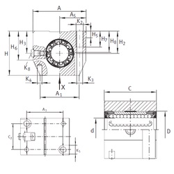 Bearing KGN 40 C-PP-AS