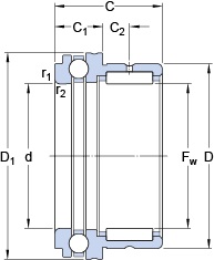 Bearing NKX 50