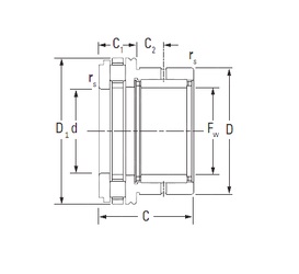 Bearing NAXR20TN