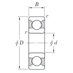 Bearing SE 6204 ZZSTMSA7