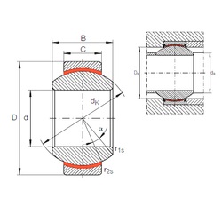 Bearing GE 15 FW