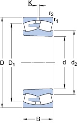 Bearing 238/850 CAKMA/W20