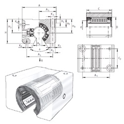Bearing KGSNO50-PP-AS