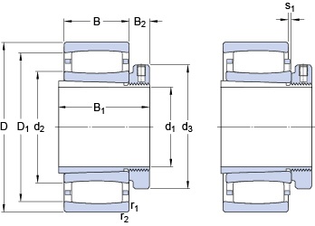 Bearing C 3028 K + H 3028 E