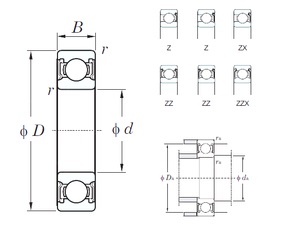 Bearing 60/22Z