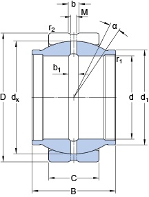 Bearing GEG 200 ES