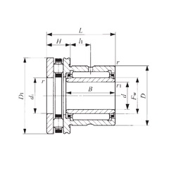 Bearing NBXI 5040