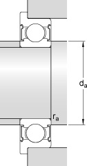 Bearing W 61803 R-2Z