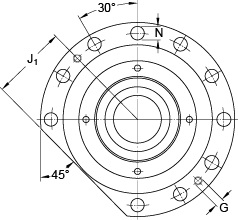 Bearing FBSA 206 A/QFC