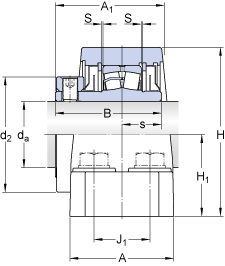 Bearing FSYE 3 7/16-18